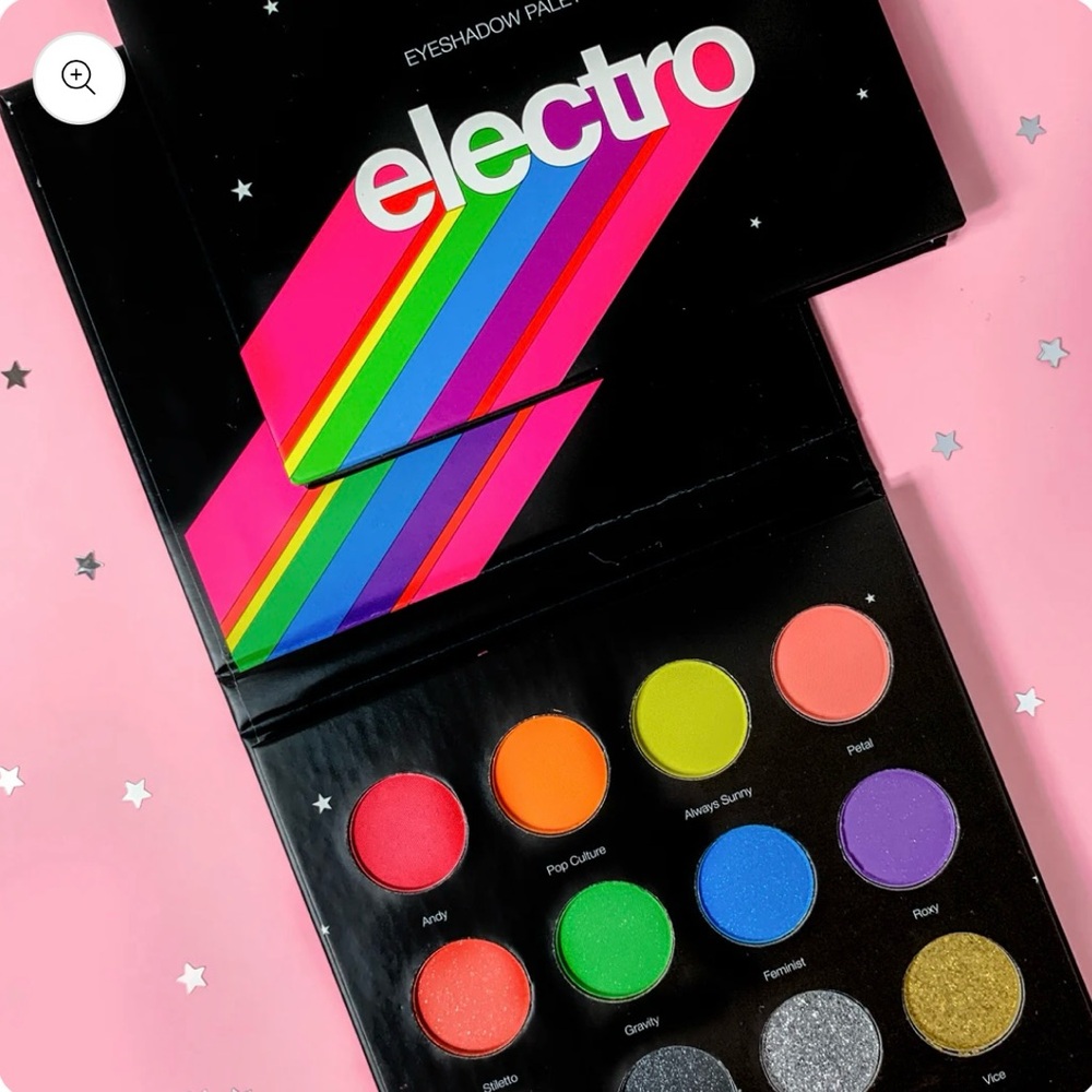 MEDUSA’S MAKEUP ELECTRO EYESHADOW PALETTE-BRAND NEW with a Mirror!